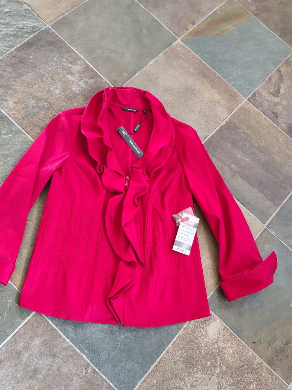 New Samuel Dong Blouse Dress top